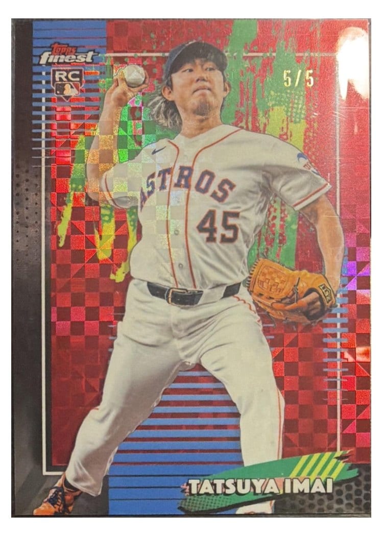 2026 Topps Finest Tatsuya Imai #3 card