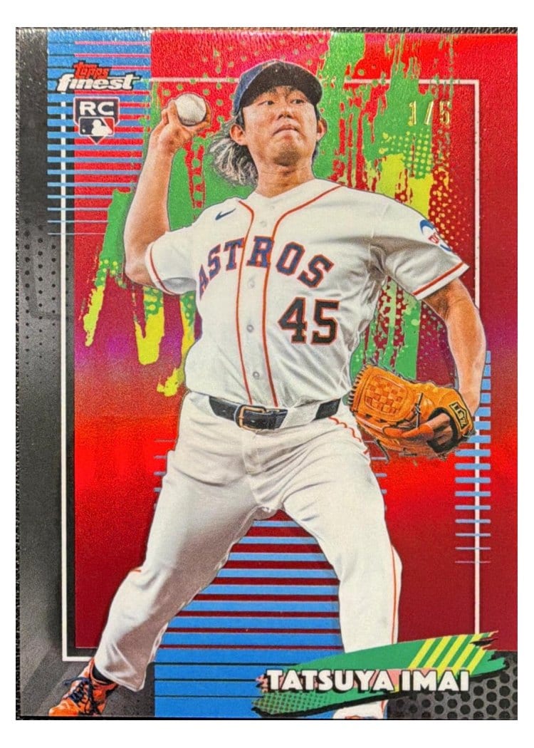 2026 Topps Finest Tatsuya Imai #3 card