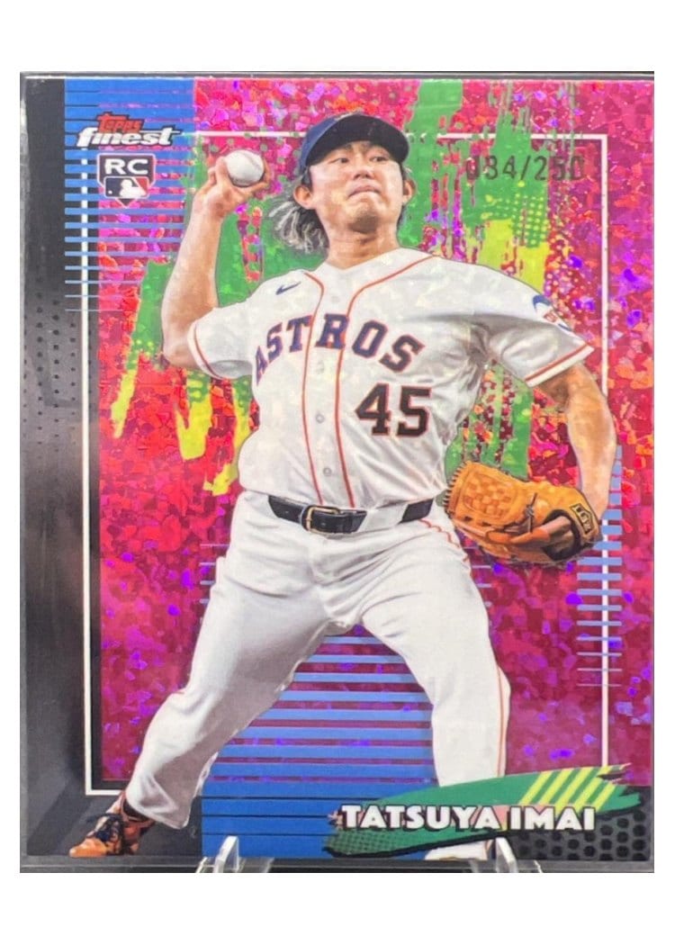 2026 Topps Finest Tatsuya Imai #3 card