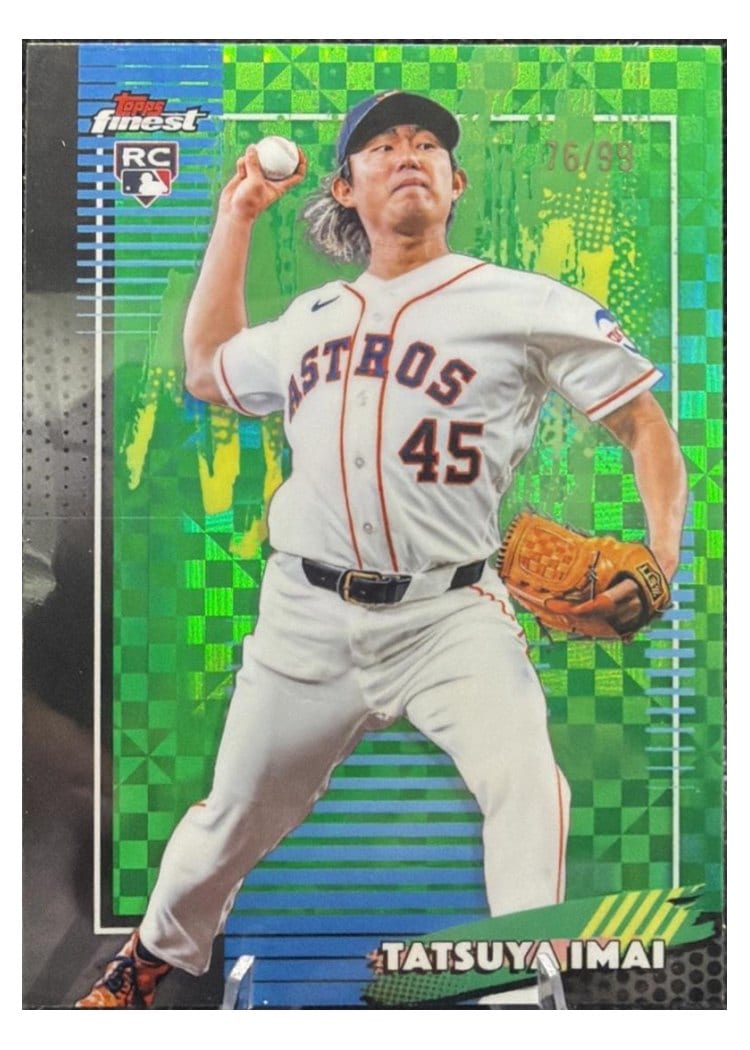 2026 Topps Finest Tatsuya Imai #3 card