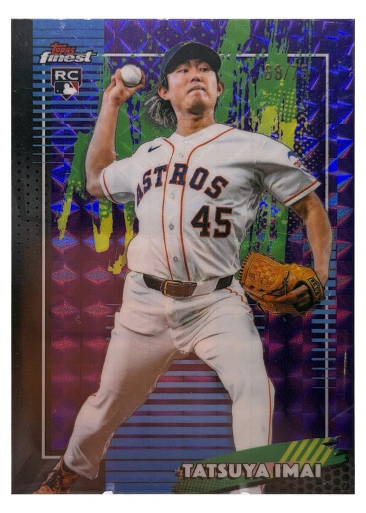2026 Topps Finest Tatsuya Imai #3 card