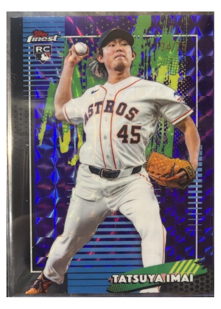 2026 Topps Finest Tatsuya Imai #3 card