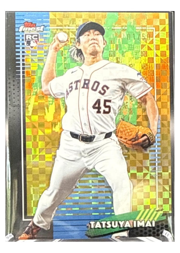 2026 Topps Finest Tatsuya Imai #3 card