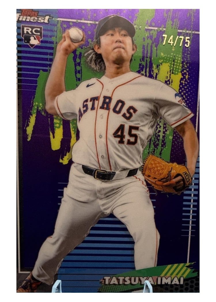 2026 Topps Finest Tatsuya Imai #3 card