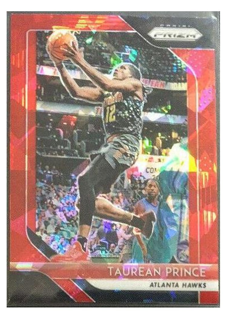 2018-19 Panini Prizm Base Set Taurean Prince Red Ice Prizm #38 card