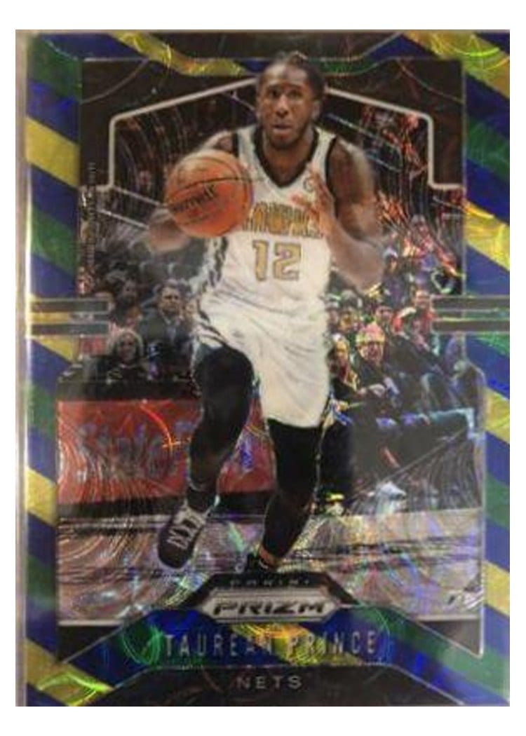 2019-20 Panini Prizm Base Set Taurean Prince Blue, Yellow, and Green Choice Prizm #203 card