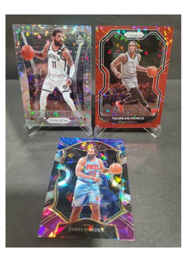 2020-21 Panini Prizm Base Set Taurean Prince Fast Break Red Prizm #150 card