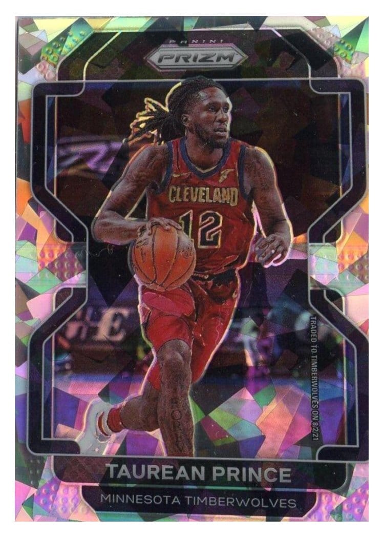 2021-22 Panini Prizm Base Set Taurean Prince Ice Prizm #159 card