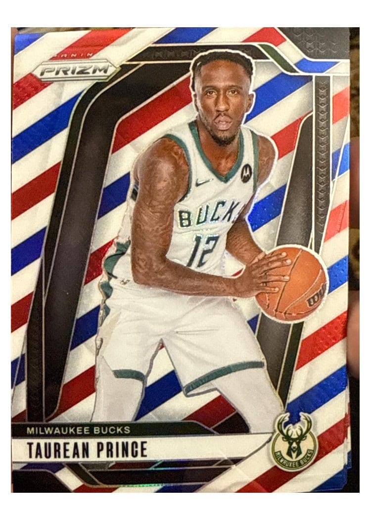 2024-25 Panini Prizm Base Set Taurean Prince #136 card
