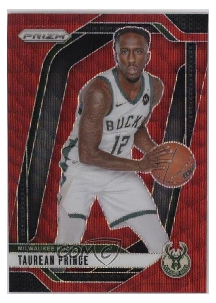 2024-25 Panini Prizm Base Set Taurean Prince #136 card