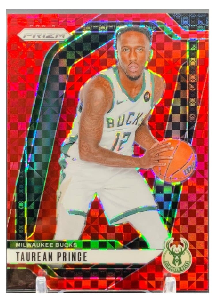 2024-25 Panini Prizm Base Set Taurean Prince Red Power #136 card