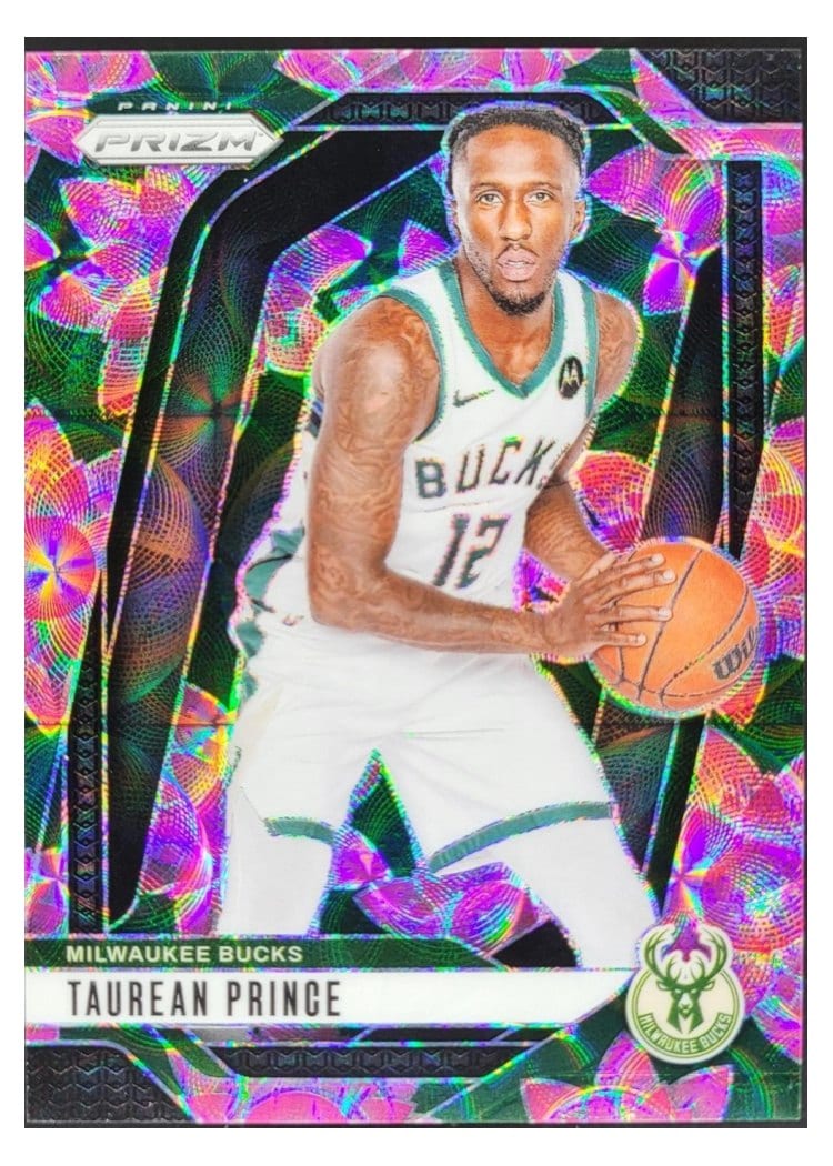 2024-25 Panini Prizm Base Set Taurean Prince Lotus Flower #136 card