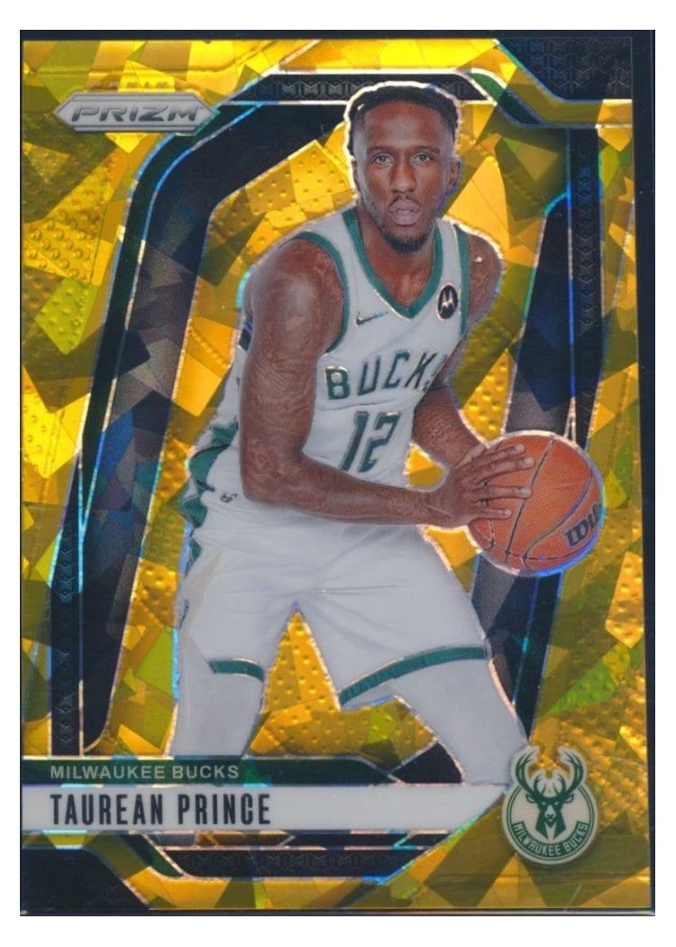 2024-25 Panini Prizm Base Set Taurean Prince Ice Gold #136 card