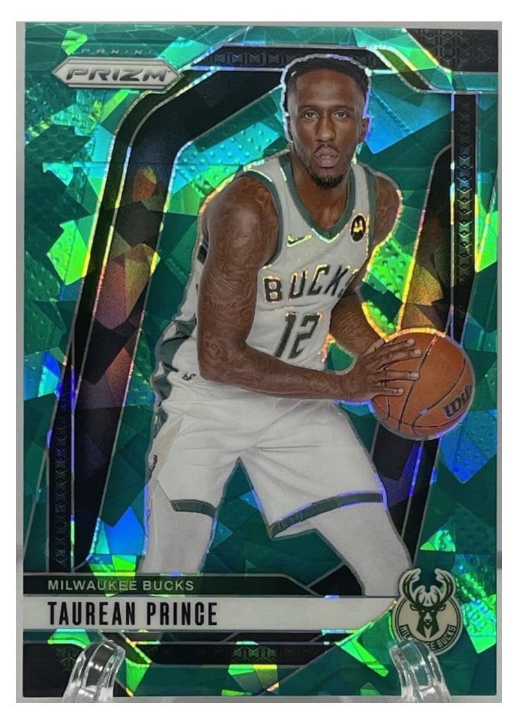 2024-25 Panini Prizm Base Set Taurean Prince Teal Ice #136 card