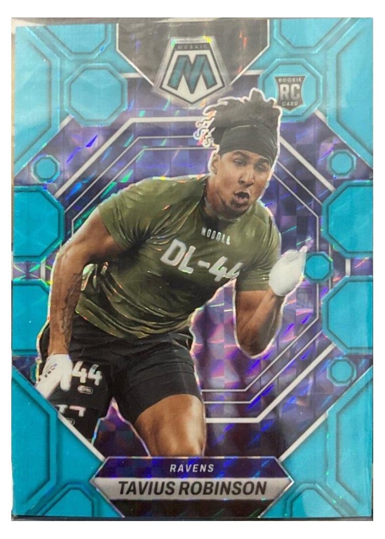 2023 Panini Mosaic Base Set Tavius Robinson #365 card