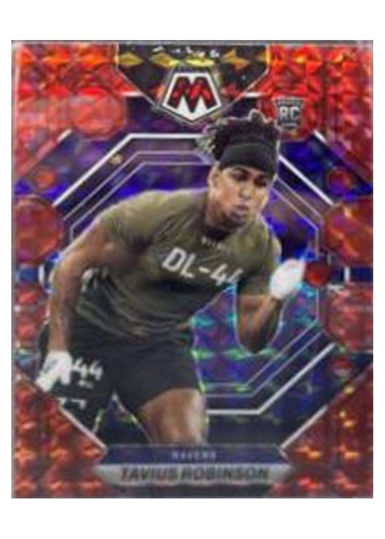 2023 Panini Mosaic Base Set Tavius Robinson #365 card