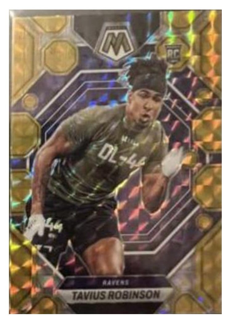 2023 Panini Mosaic Base Set Tavius Robinson #365 card