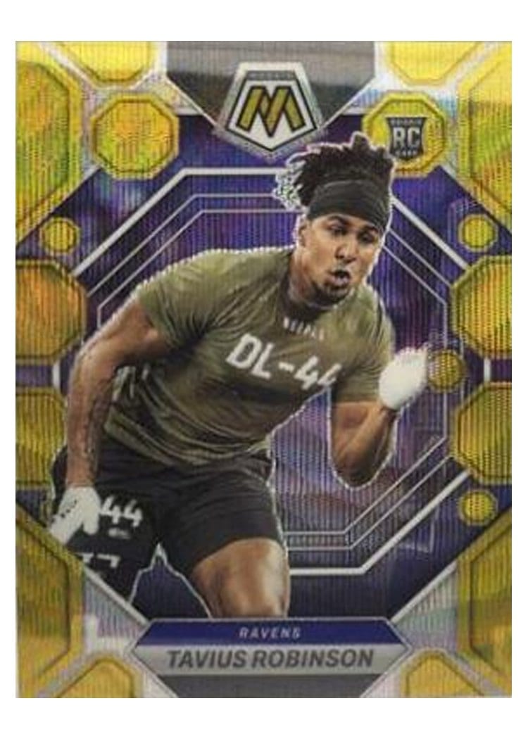 2023 Panini Mosaic Base Set Tavius Robinson #365 card