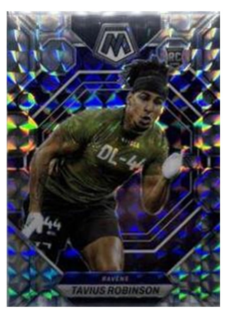 2023 Panini Mosaic Base Set Tavius Robinson #365 card