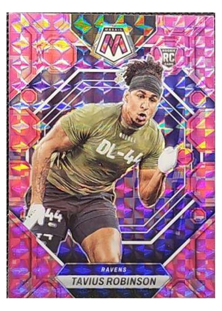 2023 Panini Mosaic Base Set Tavius Robinson #365 card