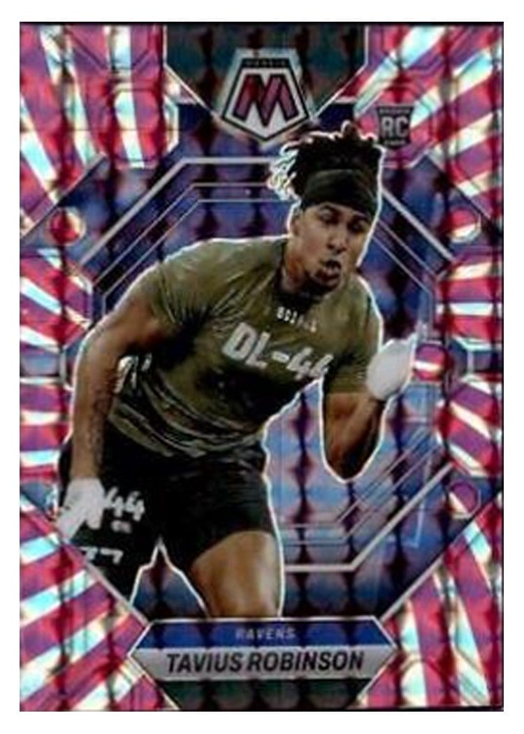 2023 Panini Mosaic Base Set Tavius Robinson #365 card