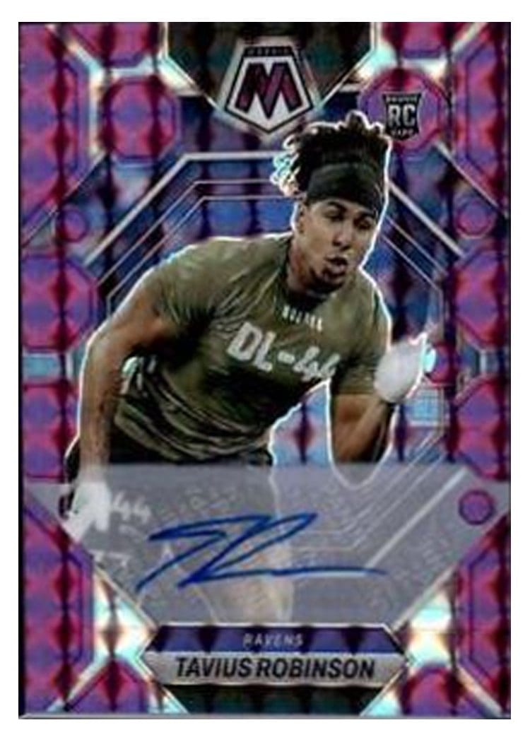 2023 Panini Mosaic Base Set Tavius Robinson #365 card