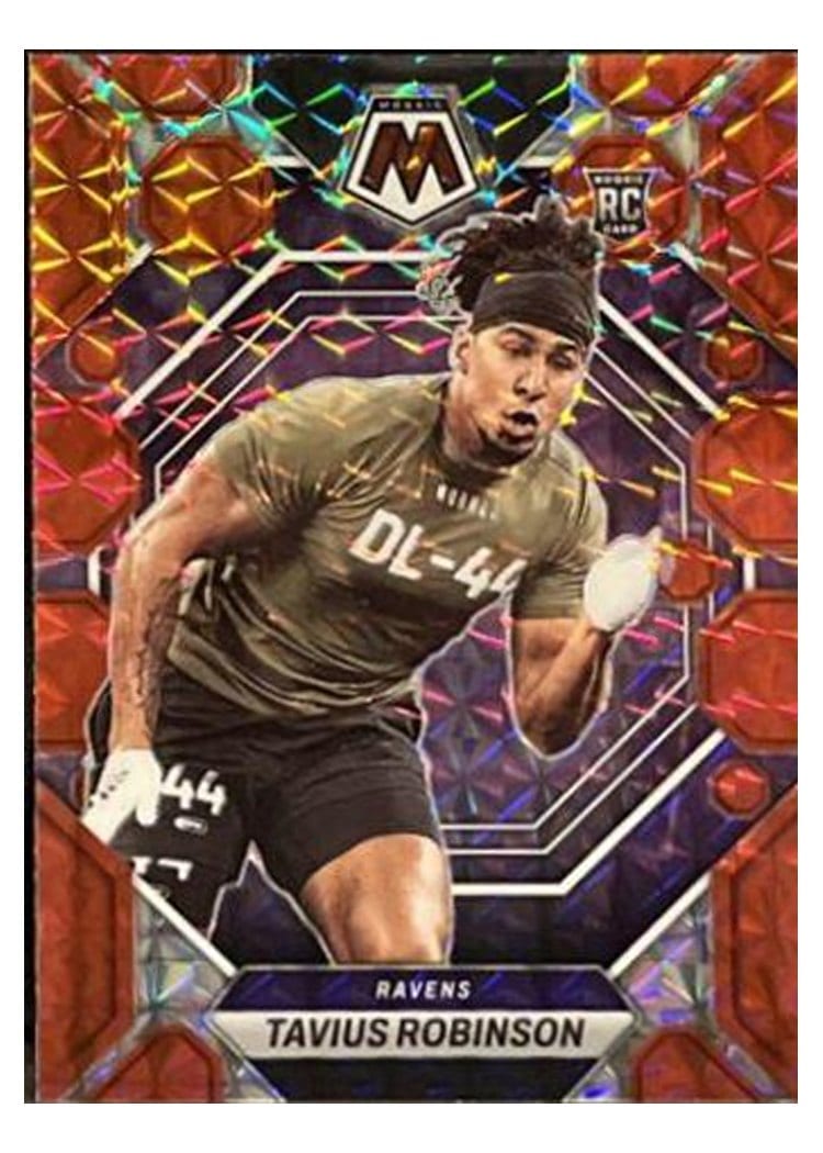 2023 Panini Mosaic Base Set Tavius Robinson #365 card