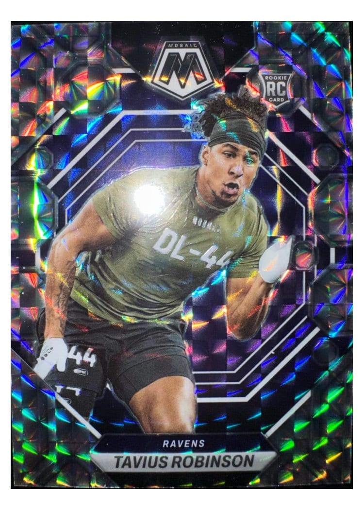 2023 Panini Mosaic Base Set Tavius Robinson #365 card