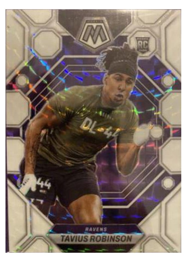 2023 Panini Mosaic Base Set Tavius Robinson #365 card