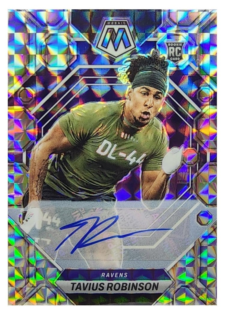 2023 Panini Mosaic Base Set Tavius Robinson #365 card