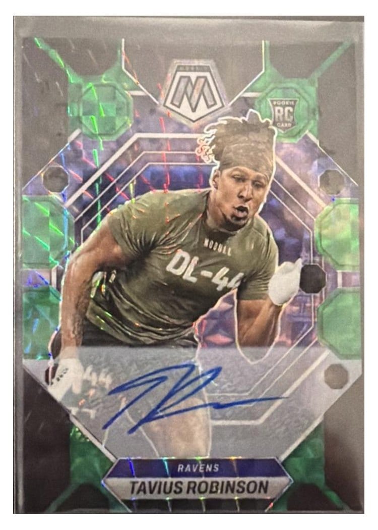 2023 Panini Mosaic Base Set Tavius Robinson #365 card