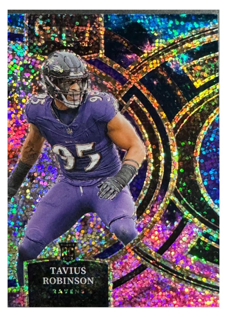 2023 Panini Select Base Set Tavius Robinson Cosmic #114 card