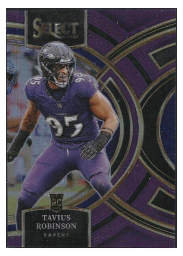 2023 Panini Select Base Set Tavius Robinson #114 card