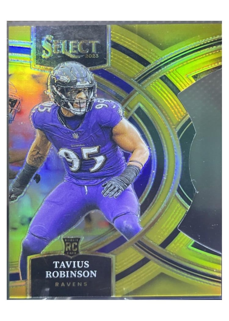 2023 Panini Select Base Set Tavius Robinson #114 card