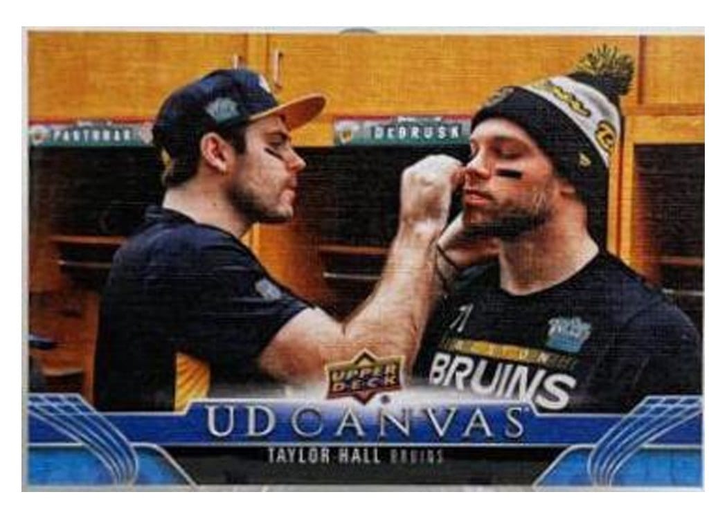 2023-24 Upper Deck UD Canvas Taylor Hall #C129 card