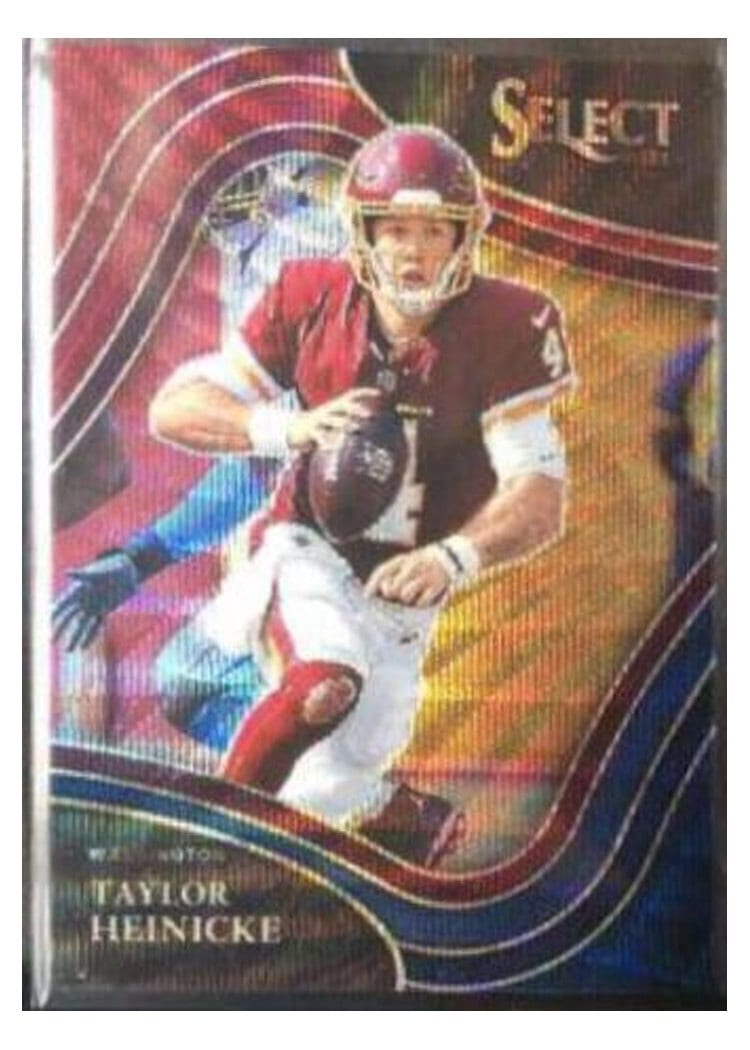 2021 Panini Select Base Set Taylor Heinicke #334 card