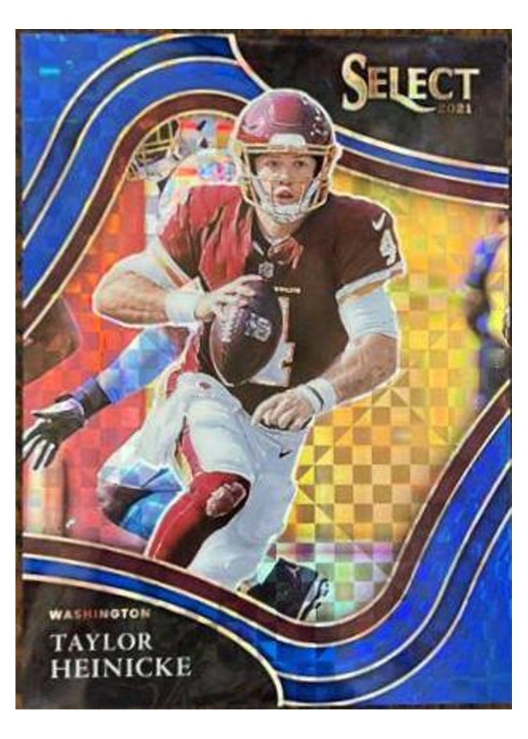 2021 Panini Select Base Set Taylor Heinicke #334 card
