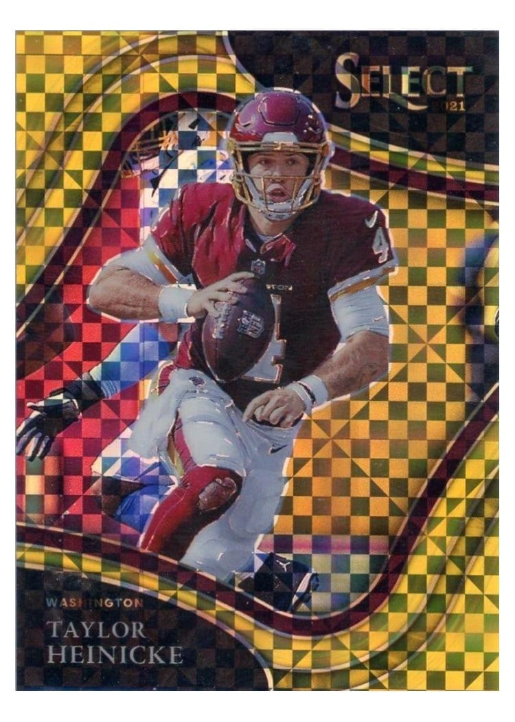 2021 Panini Select Base Set Taylor Heinicke #334 card