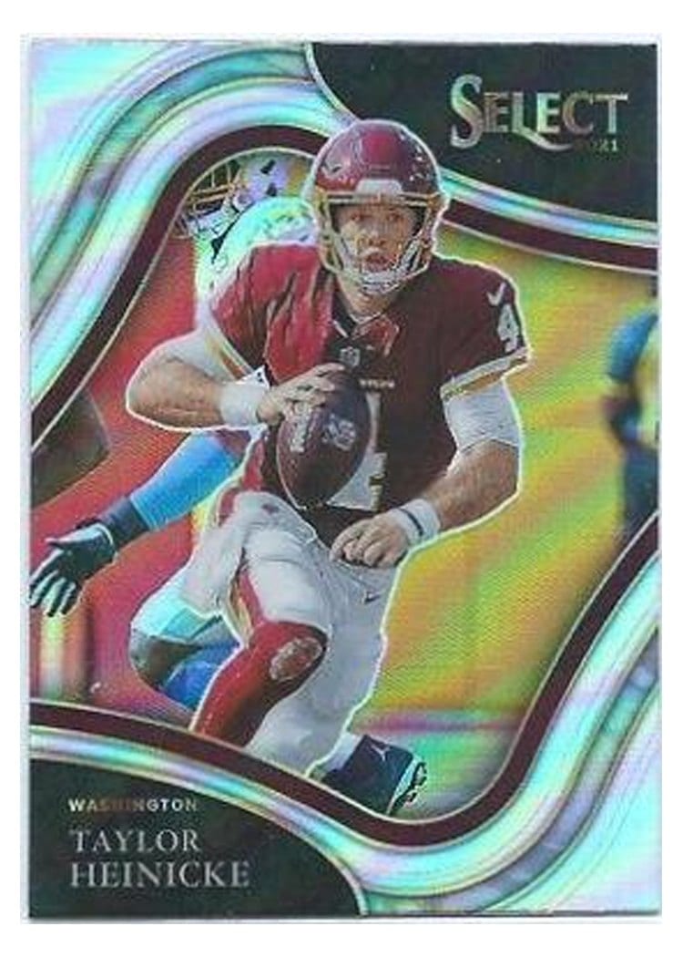 2021 Panini Select Base Set Taylor Heinicke Silver #334 card