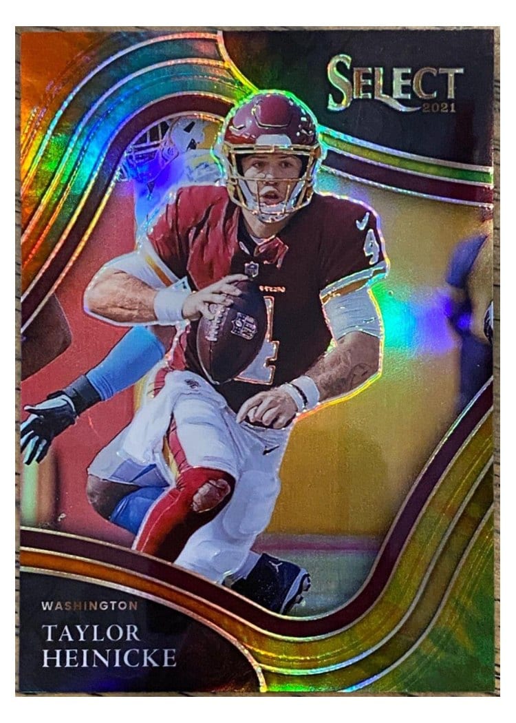 2021 Panini Select Base Set Taylor Heinicke #334 card