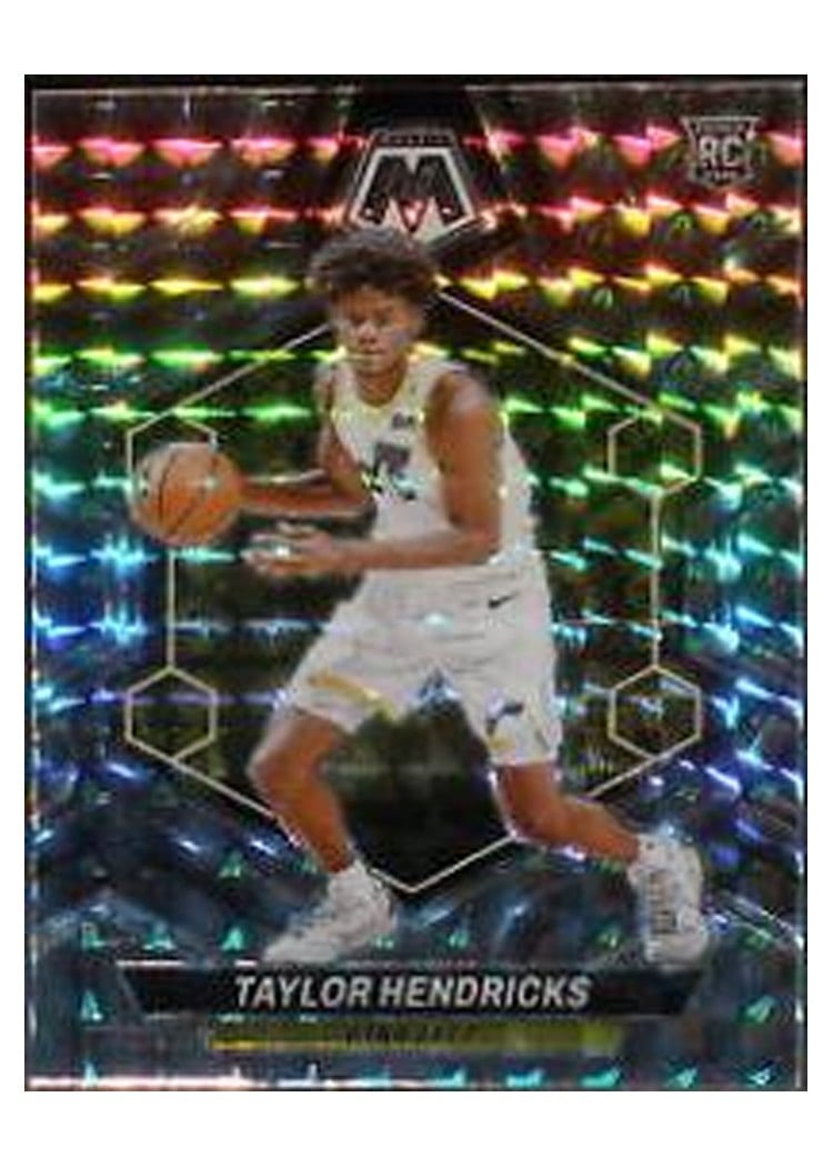 2023-24 Panini Mosaic Base Set Taylor Hendricks #221 card