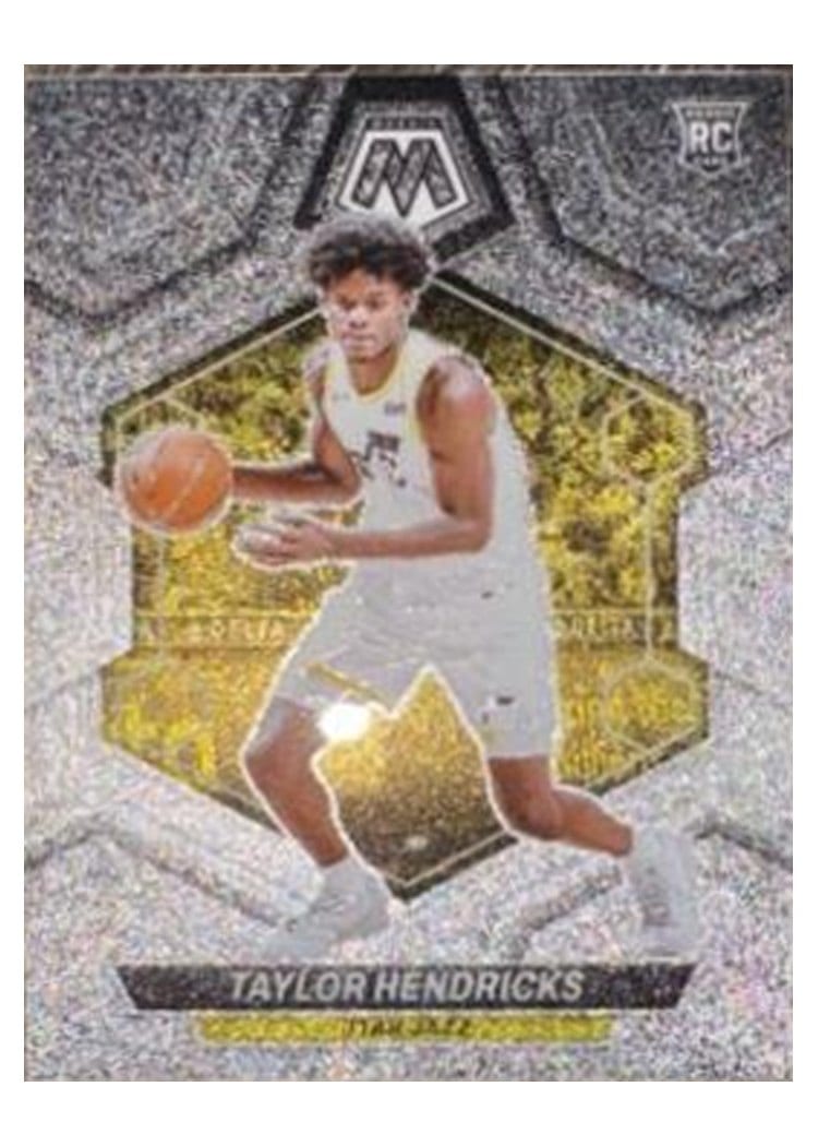 2023-24 Panini Mosaic Base Set Taylor Hendricks #221 card