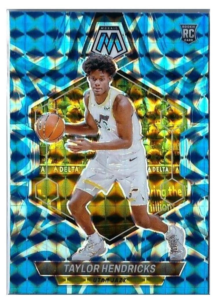2023-24 Panini Mosaic Base Set Taylor Hendricks #221 card