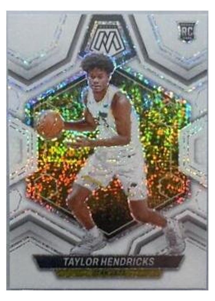 2023-24 Panini Mosaic Base Set Taylor Hendricks #221 card