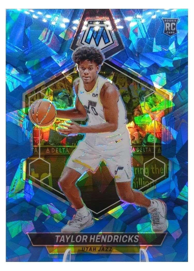 2023-24 Panini Mosaic Base Set Taylor Hendricks #221 card