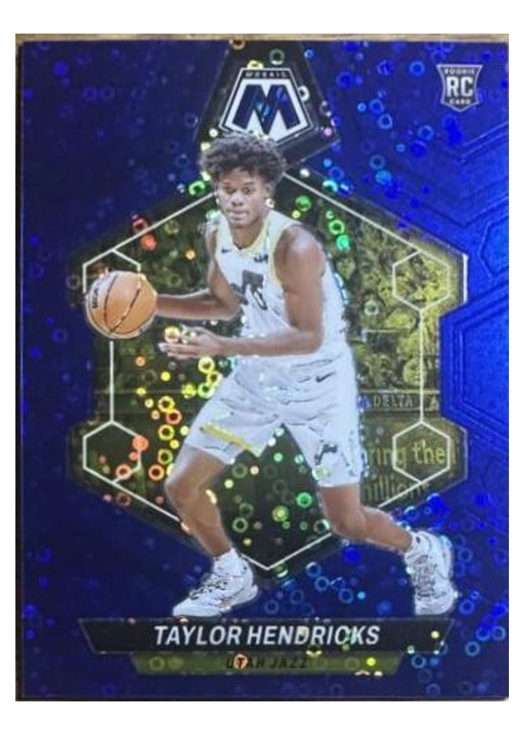 2023-24 Panini Mosaic Base Set Taylor Hendricks #221 card