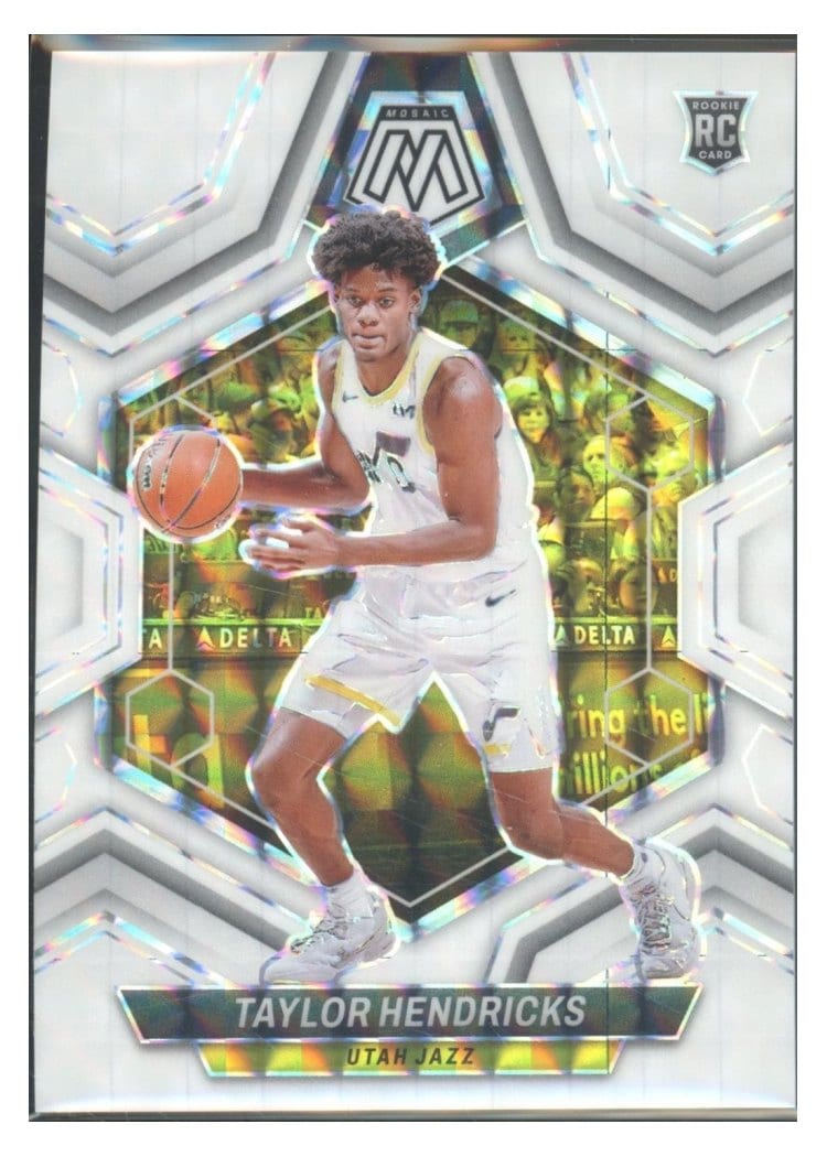 2023-24 Panini Mosaic Base Set Taylor Hendricks #221 card