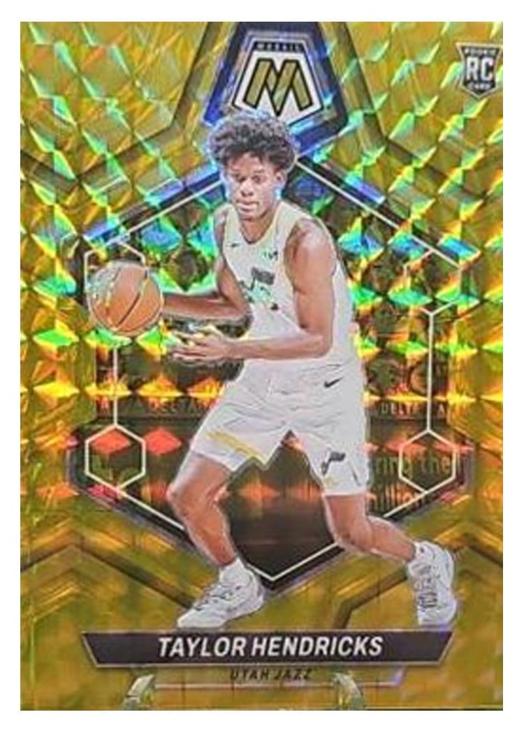 2023-24 Panini Mosaic Base Set Taylor Hendricks #221 card