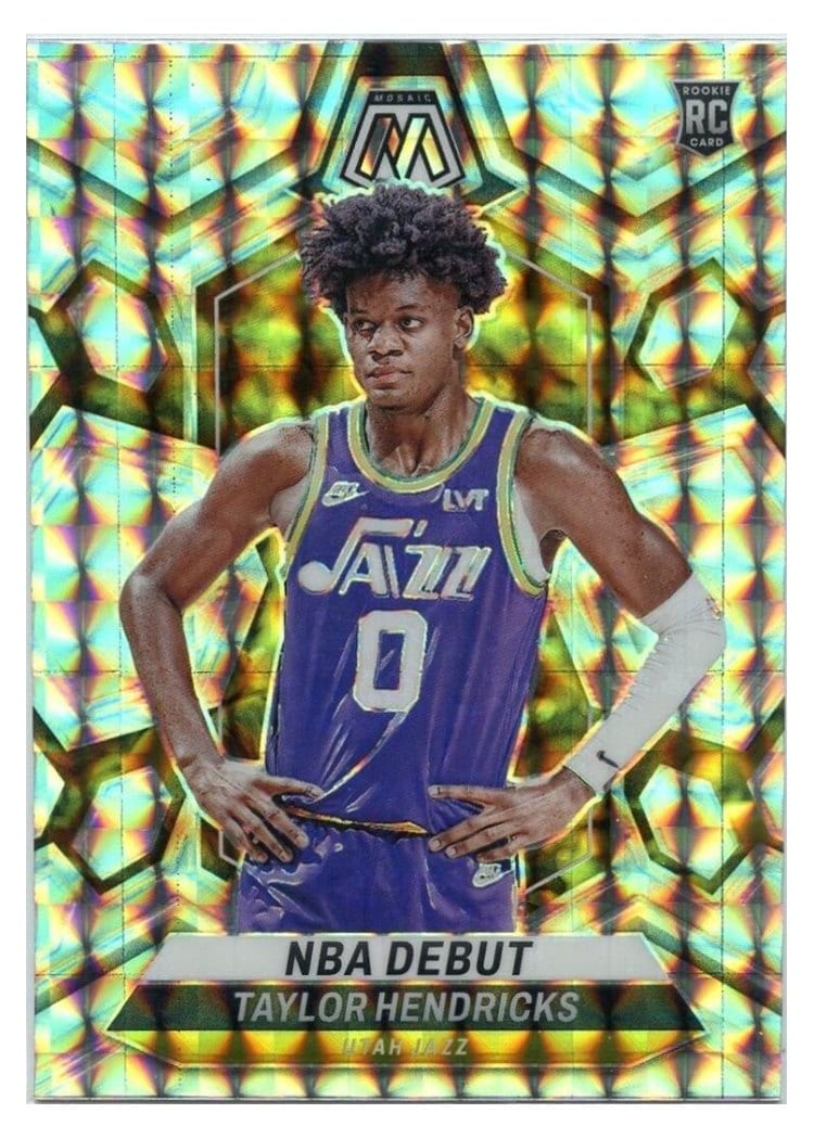 2023-24 Panini Mosaic Base Set Taylor Hendricks #261 card