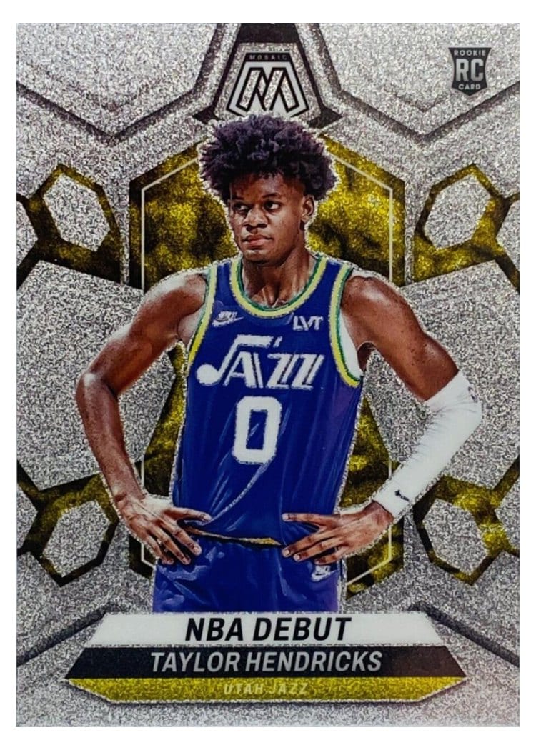 2023-24 Panini Mosaic Base Set Taylor Hendricks #261 card